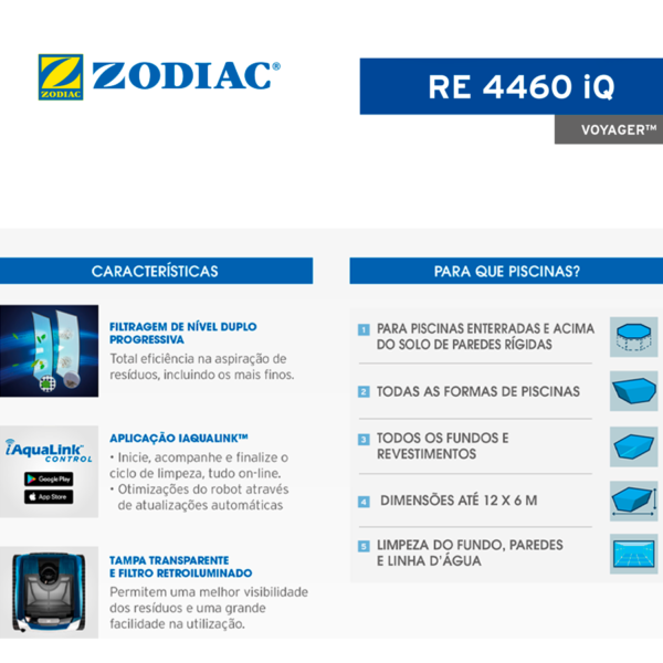 ROBÔ ASPIRADOR VOYAGER - RE 4460 iQ - Imagem 2